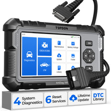 TOPDON ArtiDiag500 OBD2 Scanner, 4 Systems Car Diagnostic Tool, Oil/Throttle/SAS/TPMS/BMS/EPB Reset, Free Updates for Life, AutoVin, B0D14TD5N8, 0850050886297