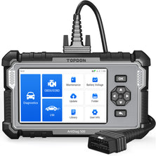 TOPDON OBD2 Code reader Scanner ArtiDiag500, Engine ABS SRS Transmission Car Diagnostic Tool for all cars, 6 Reset Services for Oil/SAS/TPMS/ETS/BMS/Brake, Wi-Fi Free Update